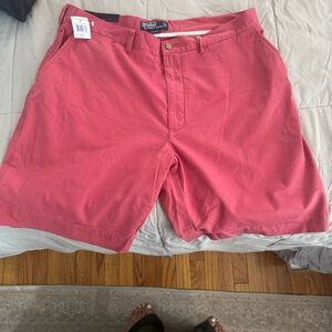 Ralph Lauren Men's Coral Cargo Shorts